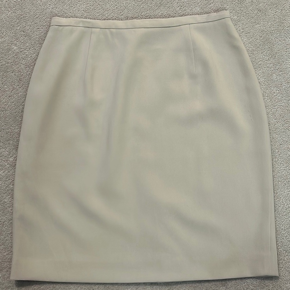 Ann Taylor Petites Ivory Skirt NEW